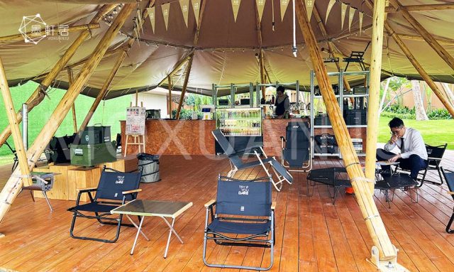 tipi coffee shop design