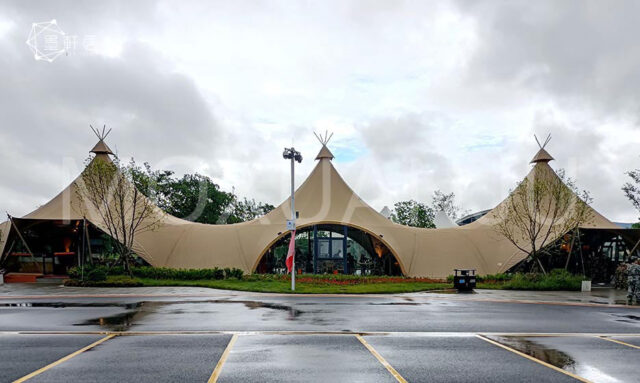 Recreation Center tent