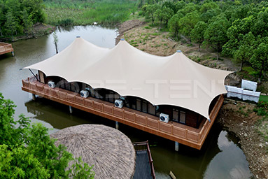 Safari Tent Compact with Stretch Roof