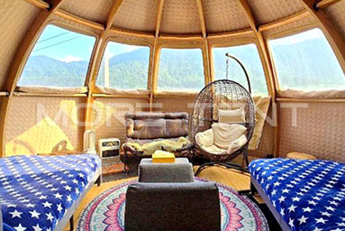Luxury Wooden Dome House Glamping