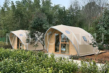 5m Shell Shape Glamping Tent Moxuanju Glamping Tent